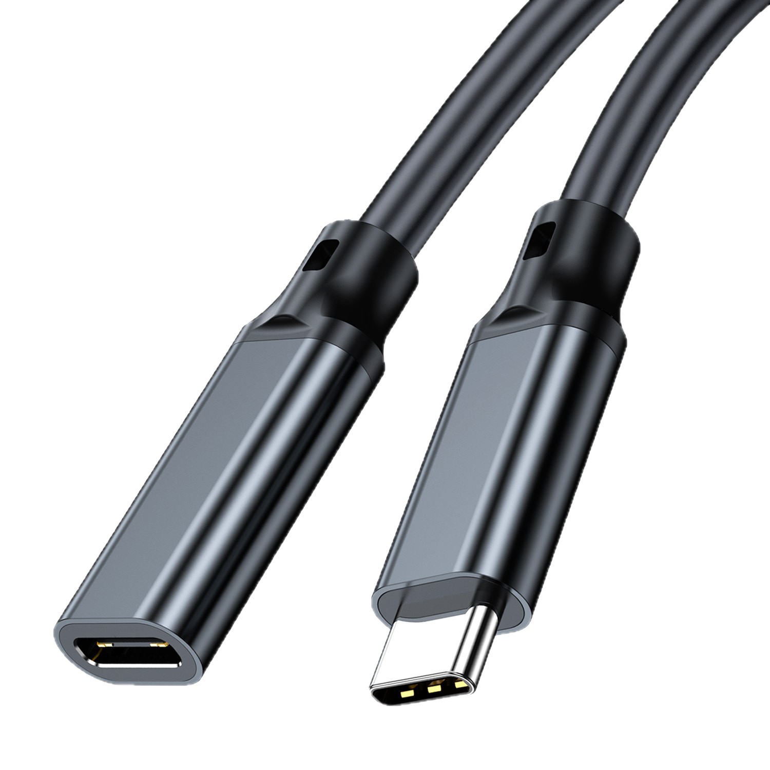 Cable de Extensión Type-C Macho a Hembra 20Gbps USB3.2 8K de Aleación de Aluminio
