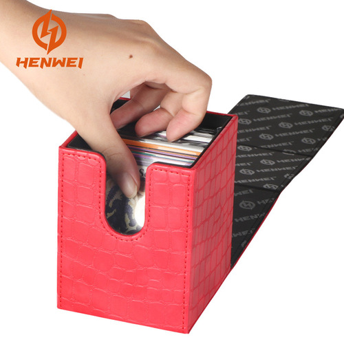 Henwei PTCG Pokémon Trading Card Game PU Leather Card Box Game of Thrones Storage Box