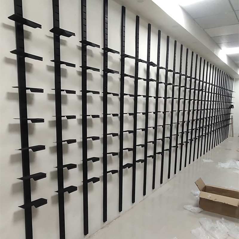 鞋店鞋架展示架商用铁艺鞋子展示架上墙立柱服装店童鞋运动鞋货架