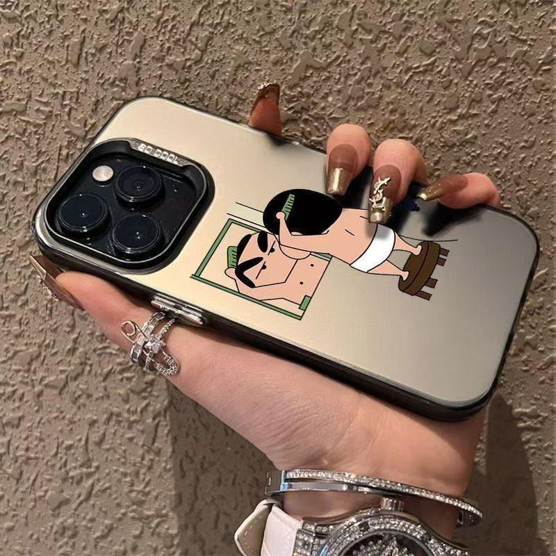 Nuevo Japón y Corea del Sur para iphone16 funda para teléfono móvil Apple 15promax/14 dibujos animados 13pro12 Europa y América 11xr