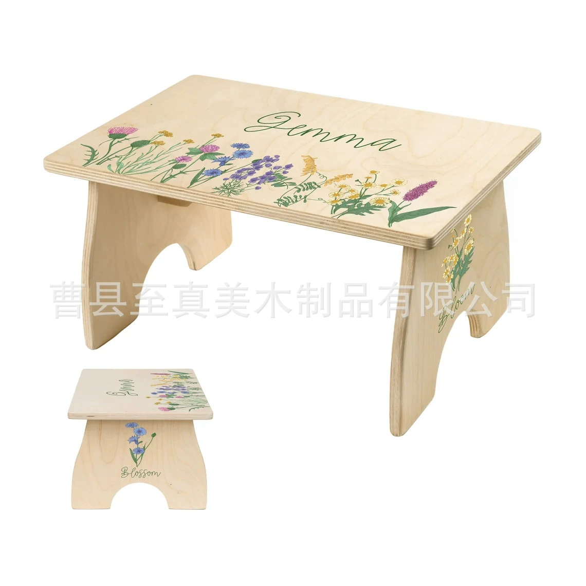 Детская деревянная ступенчатая табуретка для малышей ступенчатая портативная табуретка ванная кухня спальня деревянная ножная табуретка