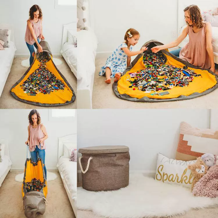 Сумка-ведро для хранения игрушек Quick SlideAway Контейнер для хранения игрушек