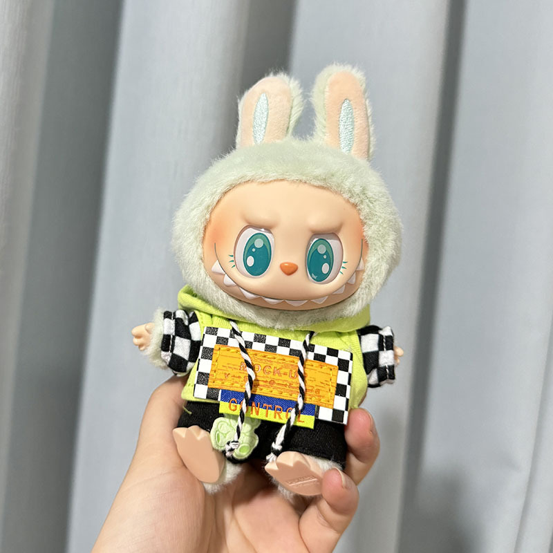 服のみ】第二世代ブラインドボックス ラブブ服 エポキシ樹脂製顔飾り ラブブ シットシットパーティーシリーズ ベビー服 可愛い|undefined