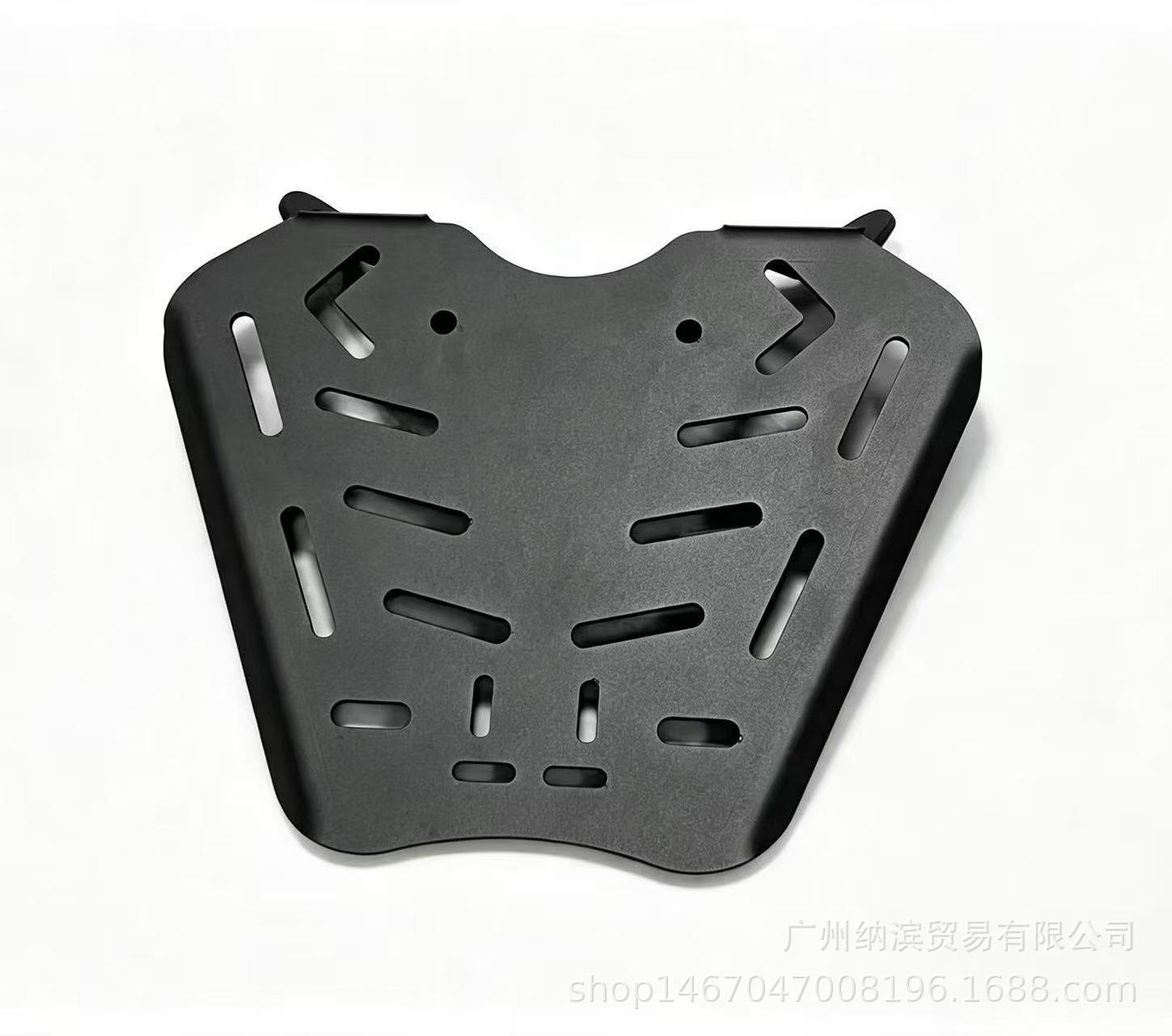 Suitable for ZONTES 368G modified tail box rack, rear cargo rack, stainless steel base plate, upgraded and thickened rear rack