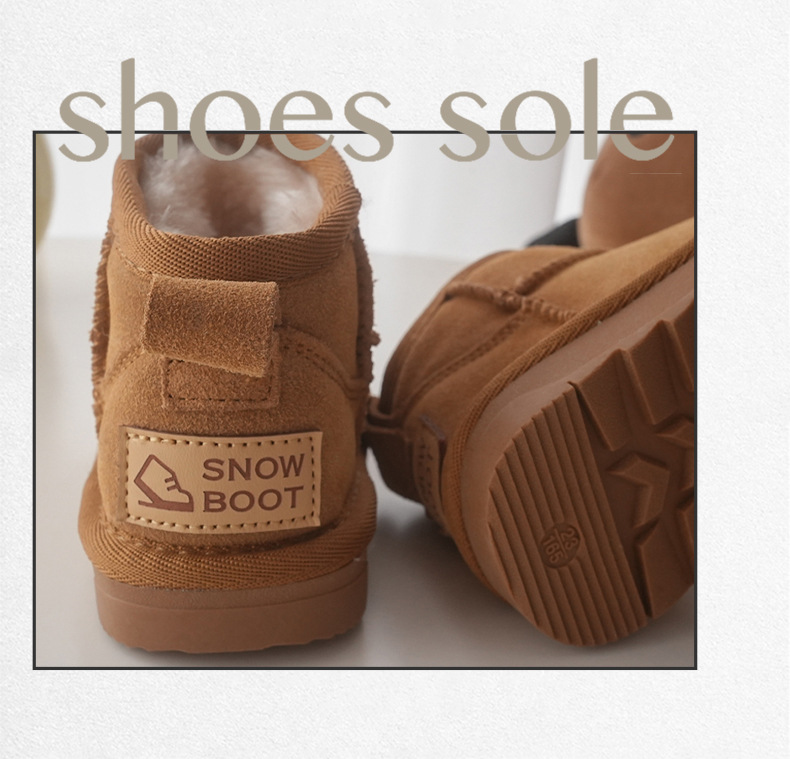 Australian trendy cool children's snow boots mall, the same model as the 23rd winter new boys, girls, children, big_voghion.com