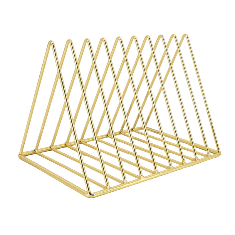 Nórdico ins nueve-rejilla estantería pequeña de metal estante de almacenamiento escritorio de hierro escritorio triángulo estantería de almacenamiento rack