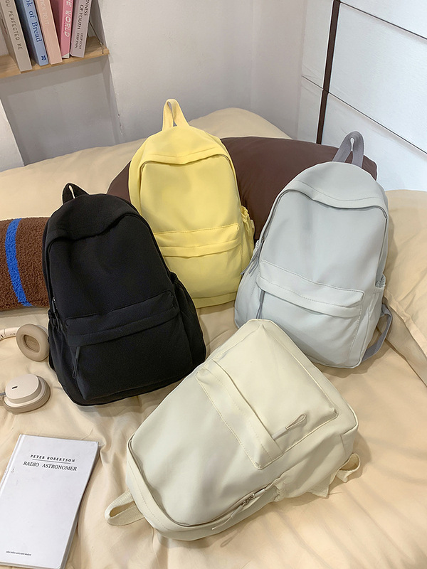 书包女ins小清新初中高中生 双肩包大容量学院风少女旅行休闲背包|undefined