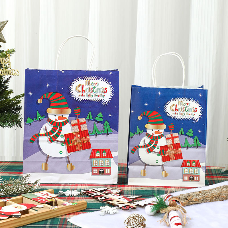 Bolsa de regalo de Navidad para la fiesta de la víspera de Navidad bolsa de regalo INS viento bolsa de Santa al por mayor