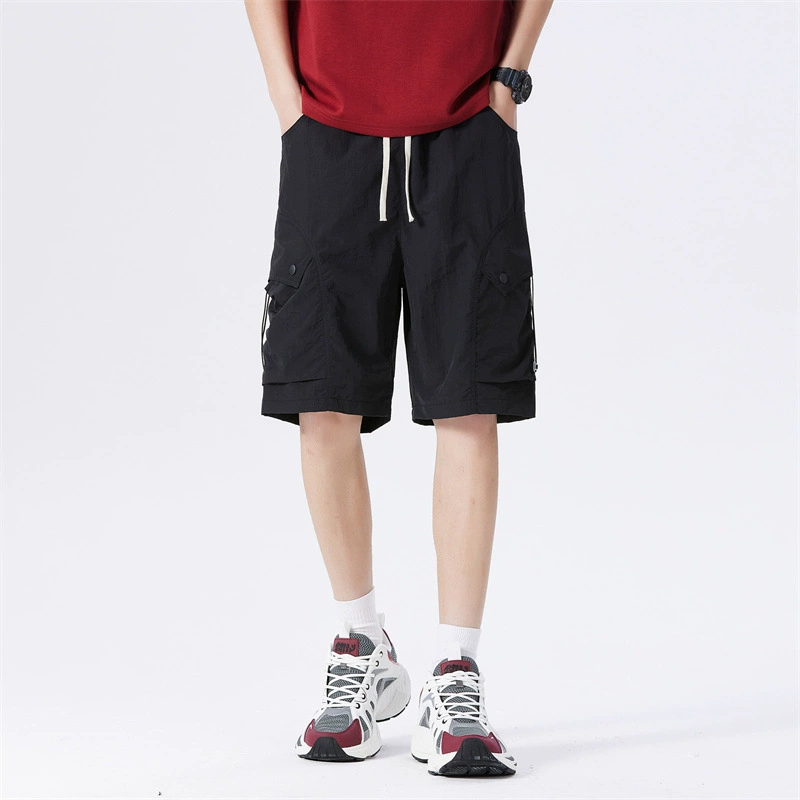 Шорты для мужчин Летние японские новые свободные шнурки