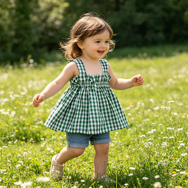 Brand summer children's set girl's