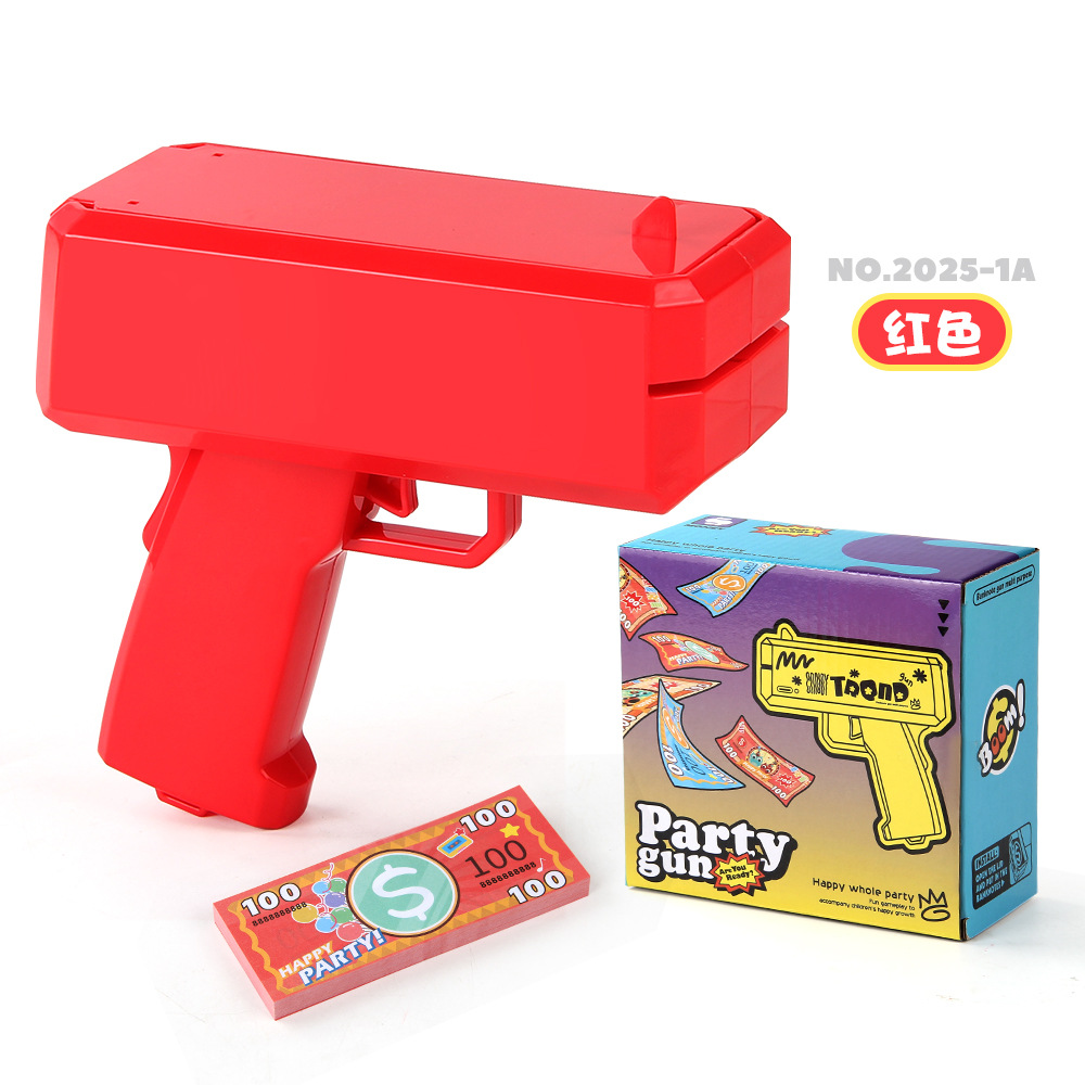 MoneyGun, pistolas de pulverización de dinero, dibujos animados, pistolas de pulverización de dinero, pistolas de juguetes, pistolas de billetes, pistolas de juguetes