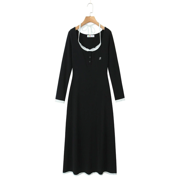 Black, long