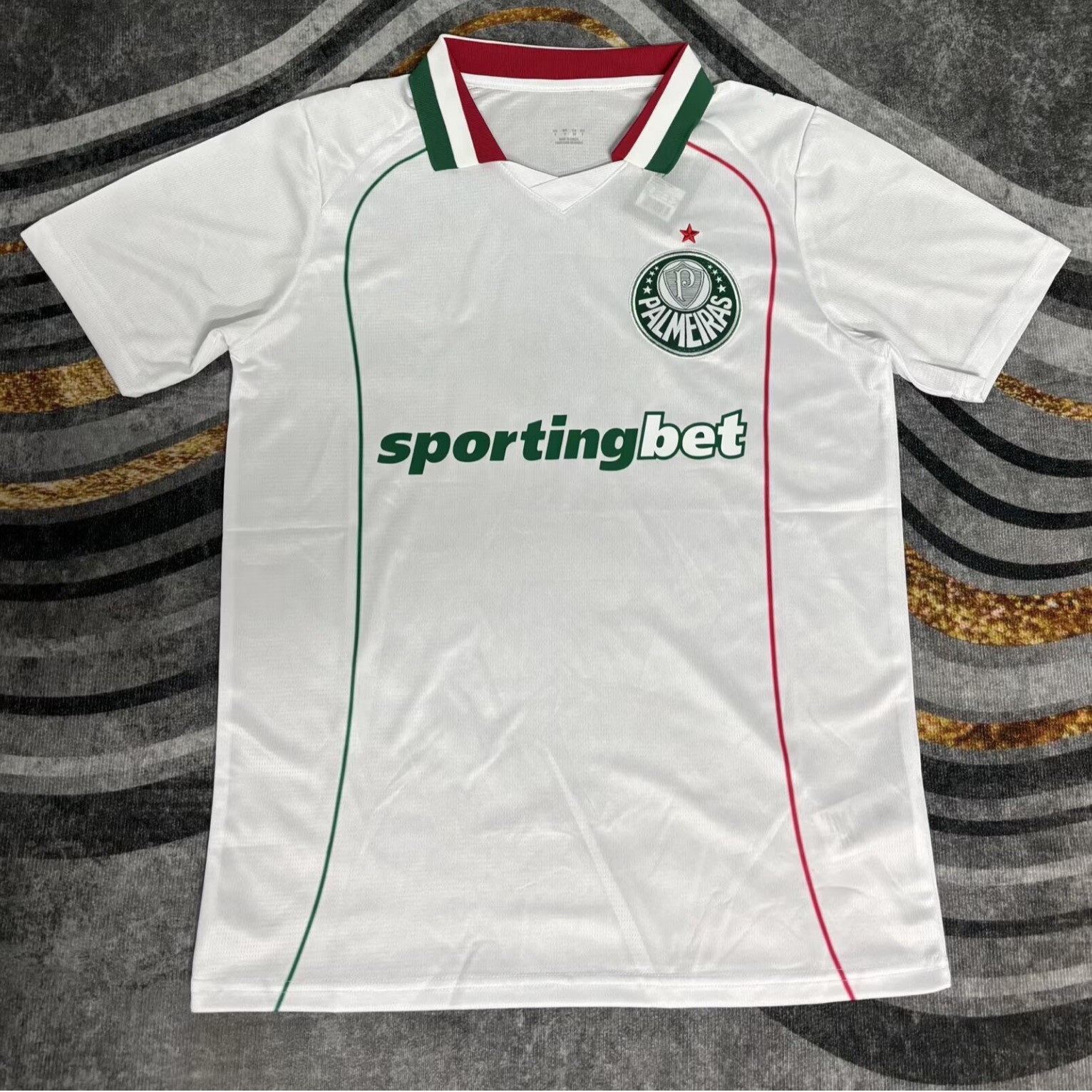 2627 Camiseta de fútbol de la Copa del Mundo Brasil Palmeiras Flamenco Camiseta de fútbol de manga corta