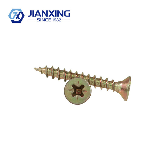 Iron plus hard fiberboard nails furniture wood screws carbon steel color zinc cross countersunk head self-tapping tip tail M3M3.5M4M5