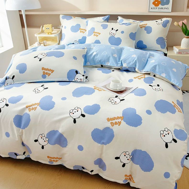 100% algodón cubierta de edredón de una sola pieza de algodón completo para una sola persona doble 150x200x230 cubierta de edredón 180x220 edredón simple 1,5 metros