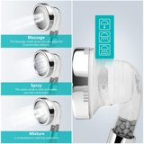 Отрицательный ионный душ доверил маолиновую ванную воду с водой для прицела для душа с наддувом, сладкий санитарный набор