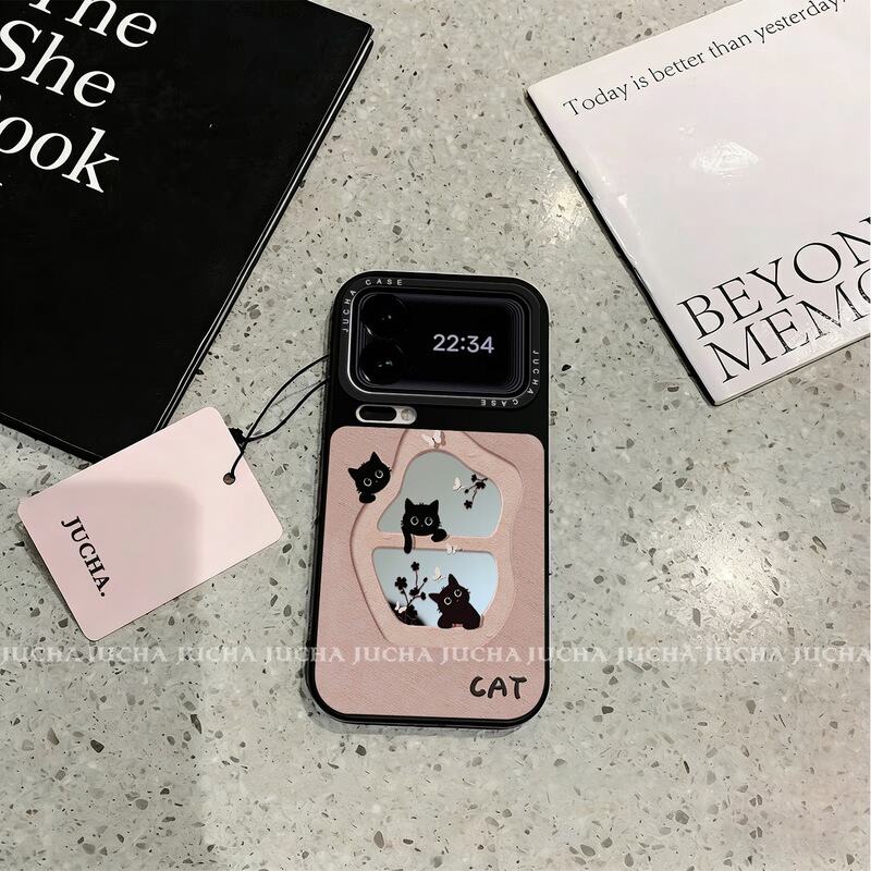 Suitable for Xiaomi 17Pro Phone Case with a Simple Design, High-End Xiaomi15, Super Popular, Unique Butterfly Cat Design