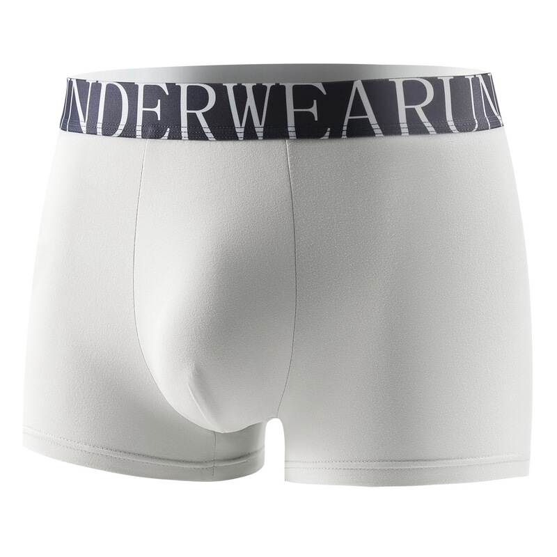 Foreign Trade Men's Boxer Briefs, Breathable Four-Corner Briefs, Comfortable and Simple Solid Color Sports Underwear, Fashionable High-Elastic Antibacterial Underwear Foreign Trade Men's Boxer Briefs, Breathable Four-Corner Briefs, Comfortable and Simple Solid Color Sports Underwear, Fashionable High-Elastic Antibacterial Underwear