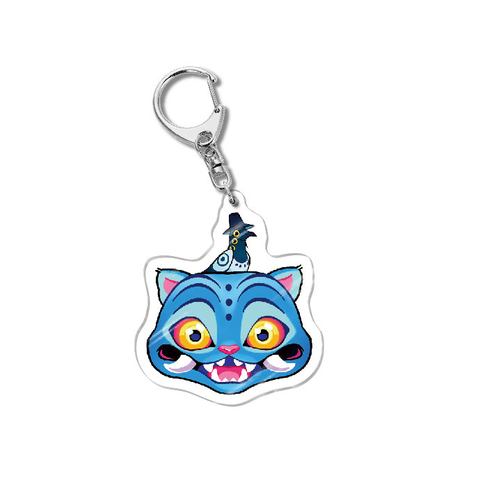 Kpop Demon Hunters Caza de Brujas Acrílico Colgante de llaveros Joyas Creativas Regalos