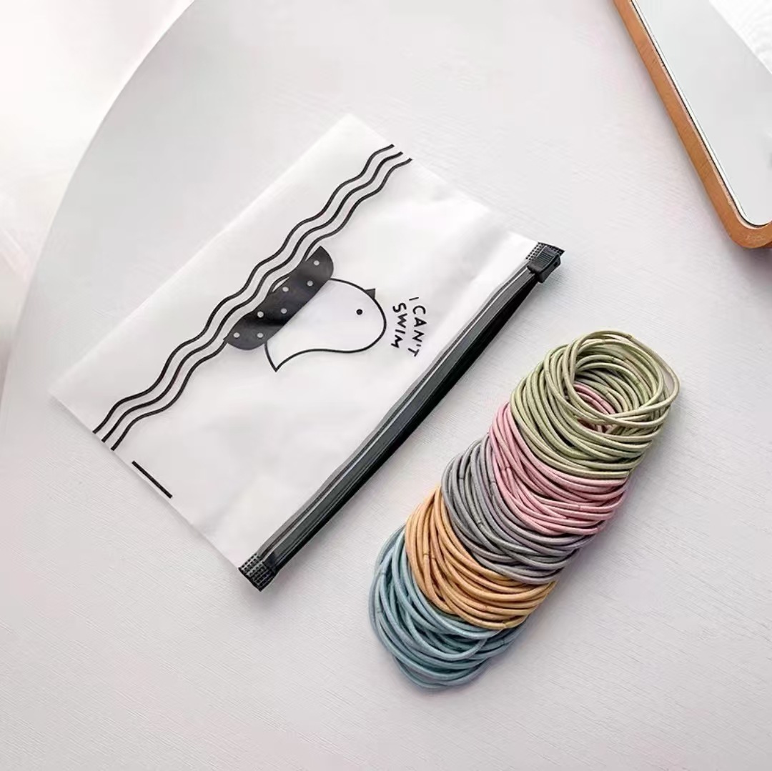 얇은 마카롱 컬러 100개 - 병아리 팩