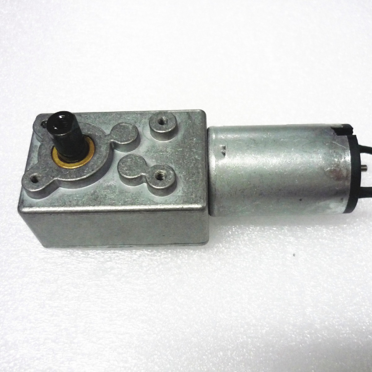 厂家直销12V 24V 低转速大扭矩微型直流蜗轮蜗杆减速电机小型