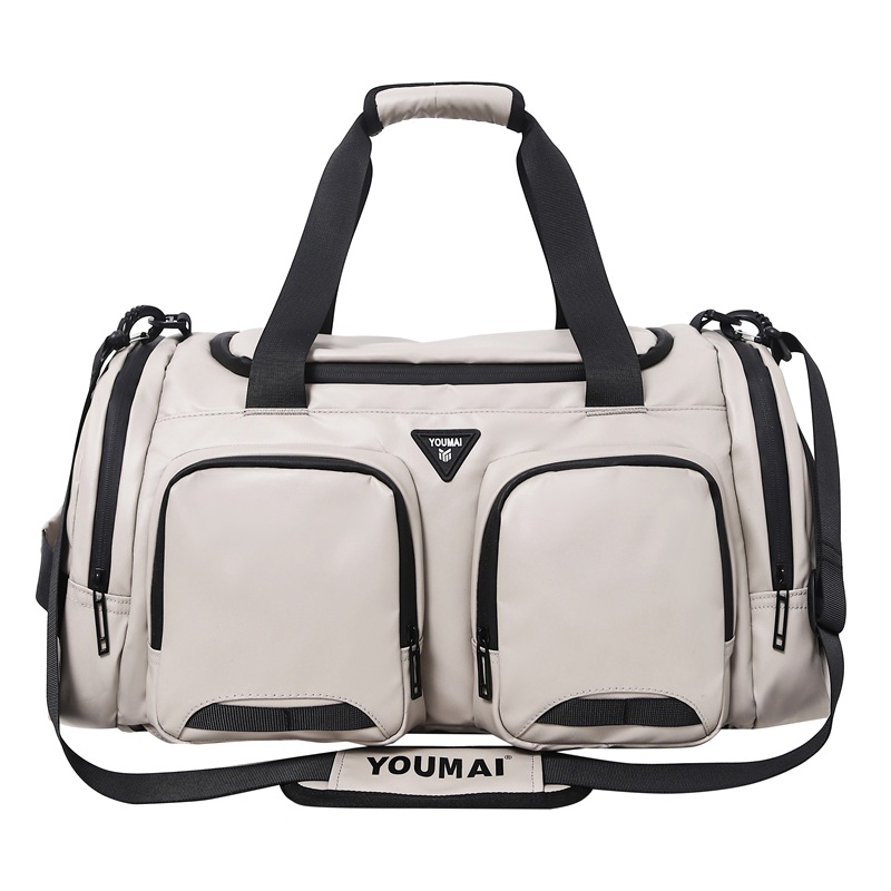 Nueva bolsa de viaje corto para hombres, bolsa de alojamiento de estudiantes de gran capacidad, bolsa de equipaje de dos espaldas para mujeres, bolsa deportiva