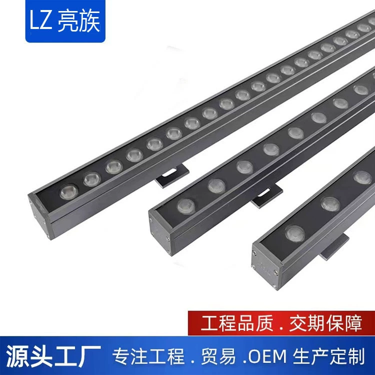 Светодиодный настенный свет линии выхода высокого давления 36W наружная реклама контур освещает проецирует длинный прожектор