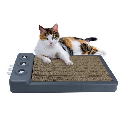 Pet supplies cat scratching board, cat funny toys, corrugated paper, multifunctional hard glue, durable and not easy to break, cat scratching board