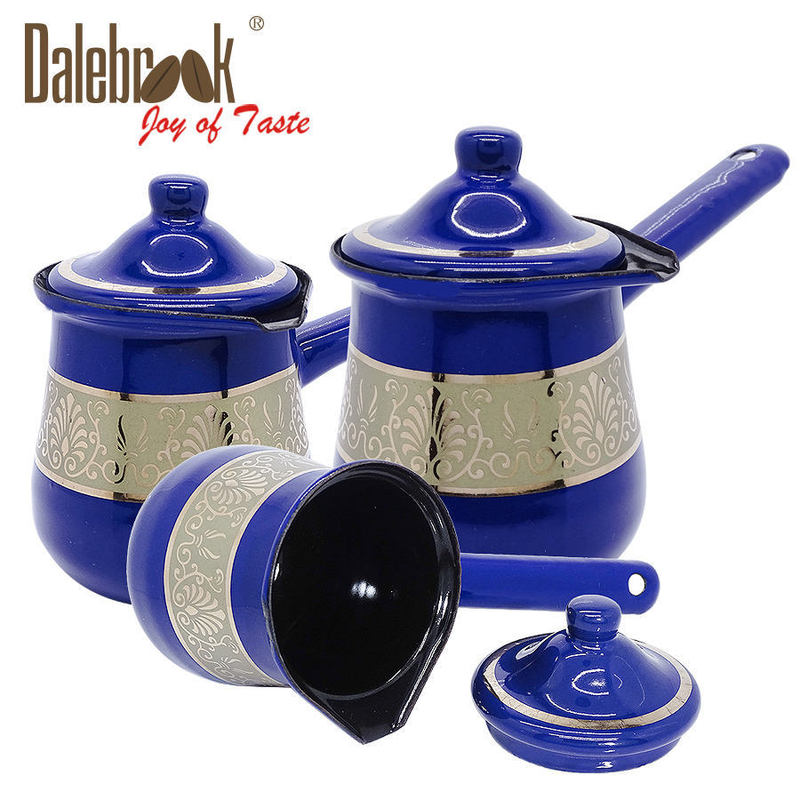 Dalebrook Turkish coffee cup glass cup coffee pot bucket milk pot appliance set DZEZVE cezve Dalebrook Turkish coffee cup glass cup coffee pot bucket milk pot appliance set DZEZVE cezve