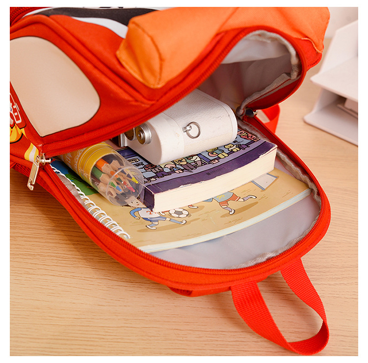 Unisexo Grande Nylon Dibujos Animados Lindo Cuadrado Cremallera Mochila Con Cremallera display picture 34