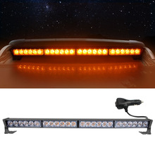 厂家直销led警示灯车用6灯4节超亮爆闪灯汽车改装频闪长条杠灯
