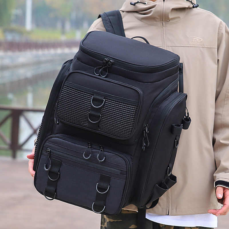 Capacious waterproof wear-resistant climbing backpack