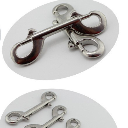 厂家批发不锈钢弹簧钩  双头钩