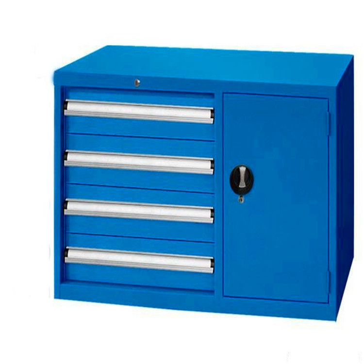 重型车间工具柜金属抽屉工具柜天津厂家直销工具柜工具车左抽右门