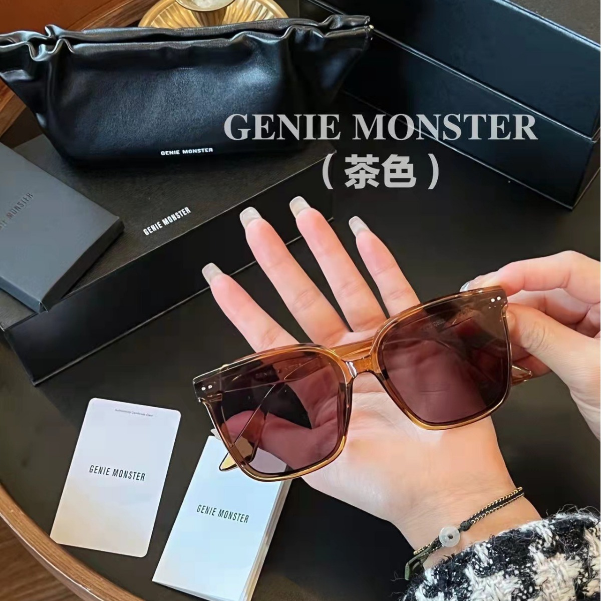 Gm 2022新型小紅書サングラス大枠マスク板材正しいバージョンdou音生放送金