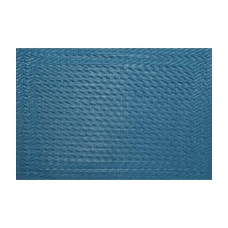 Tipo de marco Teslin PVC fácil de limpiar almohadilla de aislamiento térmico almohadilla de mesa de comedor en el hogar del hotel patrón de dibujos animados almohadilla de mesa occidental