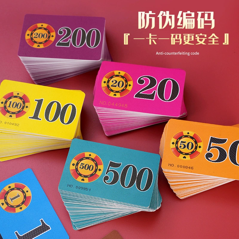 Маджонг фишки карты Деньги фишки для игры в карты Пластиковые карты очков