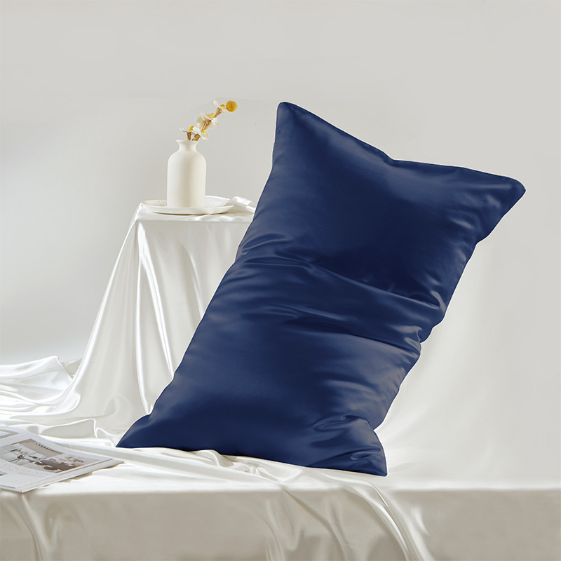 両面シルク100% 绢糸枕カバー19 mベッド枕カバーロゴ枕カバー外国貿易卸売り