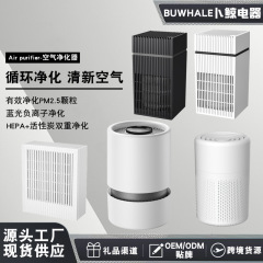 国境を越えた小さなギフトデスクトップ清浄機家庭用屋内副流煙除去PM2.5清浄機メーカー卸売