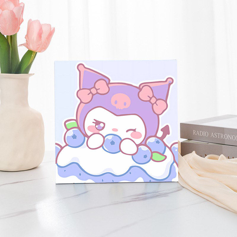 DIY Digital Oil Painting Children's Handmade Graffiti Cartoon Simple 2025 New Color Filling Acrylic Oil Painting