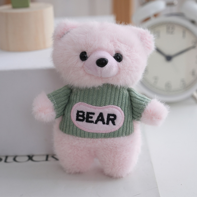 ネット有名人かわいい文字クマペンダントぬいぐるみ人形クマバッグペンダントキーホルダー人形人形|undefined