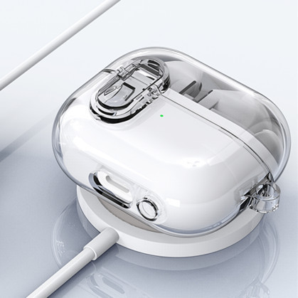 For Samsung Galaxy BUDS3/3Pro Protective Case with Switch Lock Transparent Soft Rubber Earphone Case New