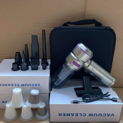 with Wireless Power Display, Portable, Tozsoranlar - vacuum-cleaner-silver-gray-blue-set-of-filter-elements-3-diamond-filter-elements-2-eva-bags