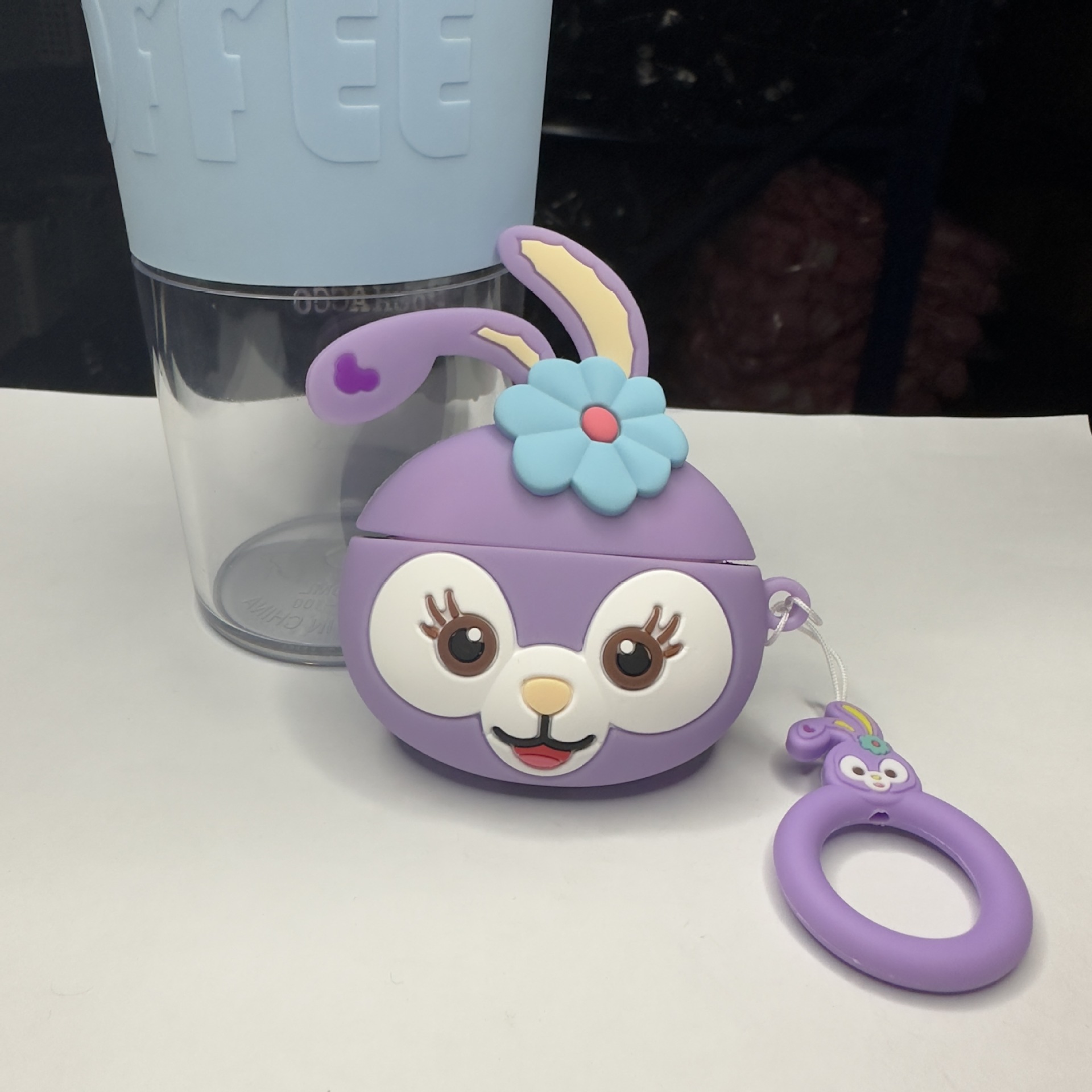 100 보라색 토끼