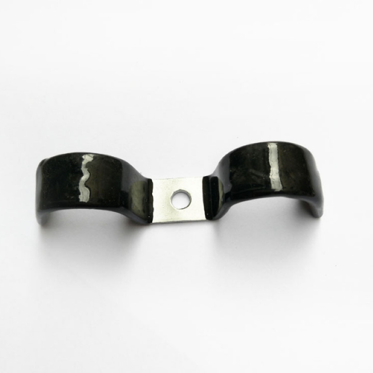 汽车电器线路固定夹 蝶式管夹中间固定式双管夹片规格齐全