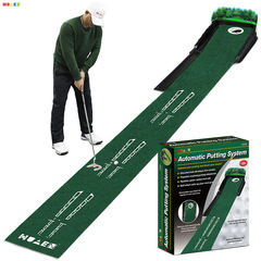 新型ゴルフパット練習器golf室内ゴルフシルク絨毯セット家庭用練習絨毯メーカー