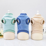 Одежда для домашних животных собачья одежда осень и зимняя одежда в новом стиле двуногих бархатная куртка 21 Вертикальный бархатный бархатный бархатный стиль