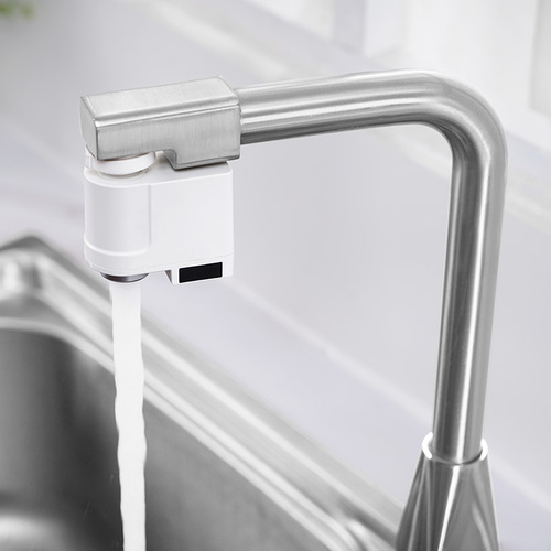 Xiaoda induction water saver kitchen home bathroom smart charging bubble water valve our home splash-proof infrared faucet