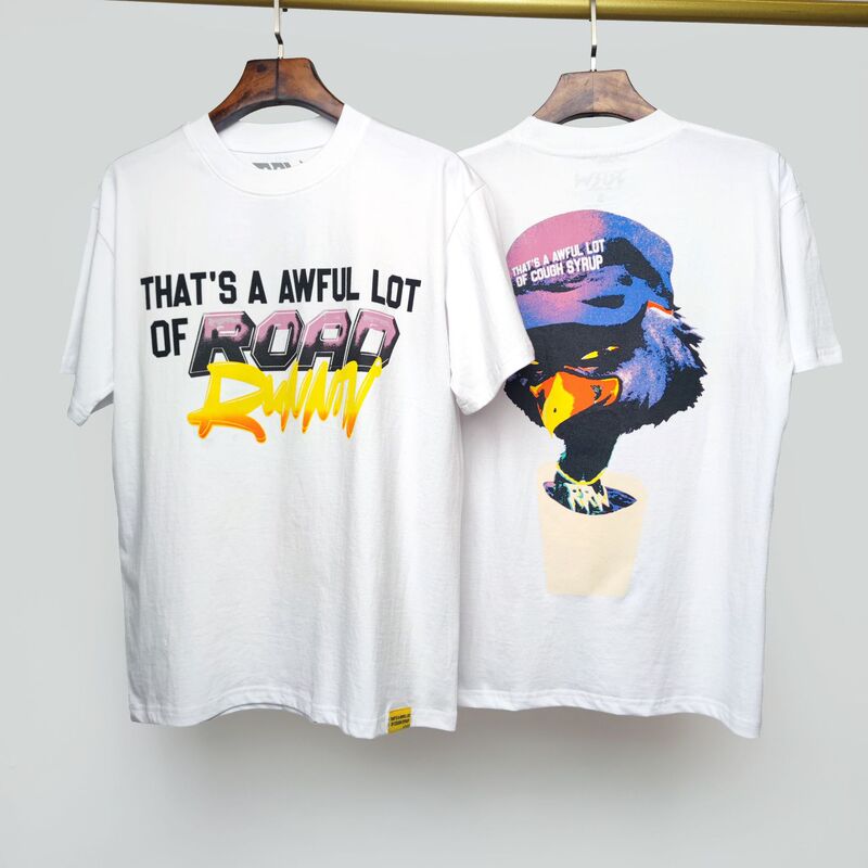国境を越えた高品質THAT'S A AWFUL LOT OF COUGH SYRUP咳止めシロップ純綿Tシャツ|undefined
