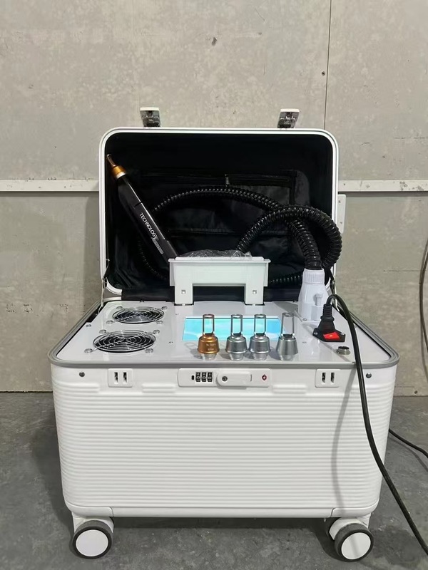 便利なトロリーケース、非侵襲眉毛洗浄機、小型ピコ秒業務用美容機器、眉毛洗浄、タトゥー洗浄、そばかす除去、美容室|undefined